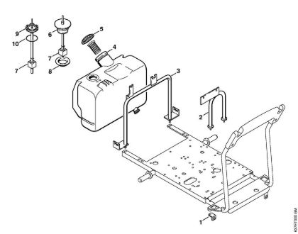 Chassis Electric pressure washers (RE) RE 840 W Stihl