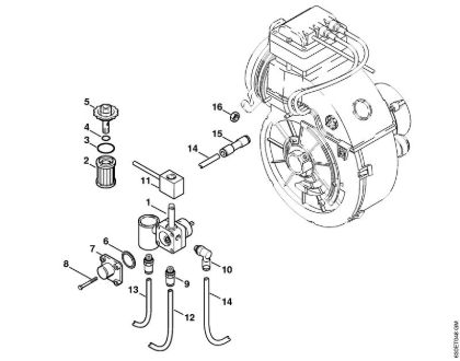 Fuel pump Electric pressure washers (RE) RE 840 W Stihl