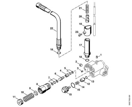 Regulation valve block Electric pressure washers (RE) RE 840 W Stihl