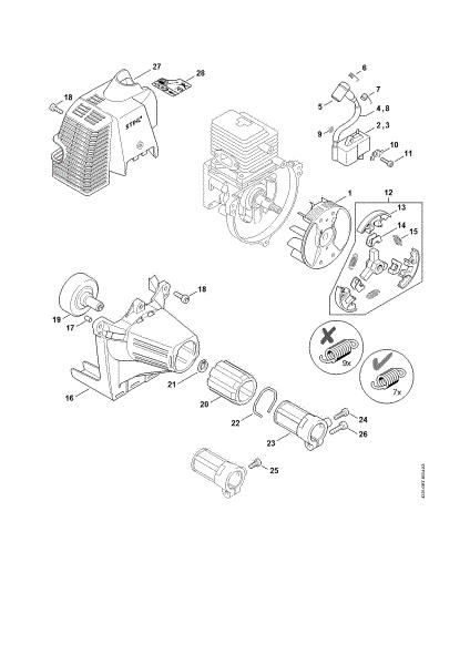 Picture of Ignition system, Clutch PC 75