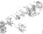 Carburetor housing, Air filter Special-purpose units (PC, SP, MC) SP 200 Stihl
