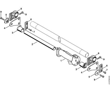 Handle Special-purpose units (PC, SP, MC) SP 200 Stihl