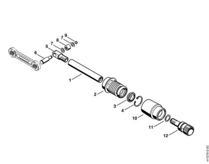 Pushrod Special-purpose units (PC, SP, MC) SP 200 Stihl