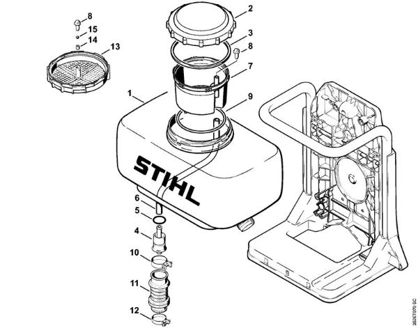 Container Mistblowers (SR) SR 400 Stihl