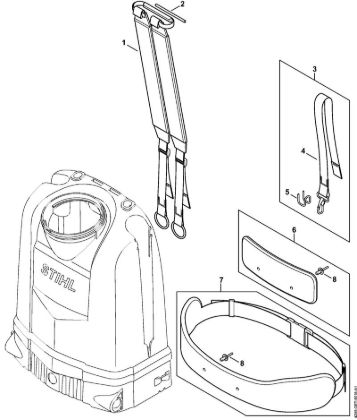 Harness Sprayers (SG) SG 51 Stihl
