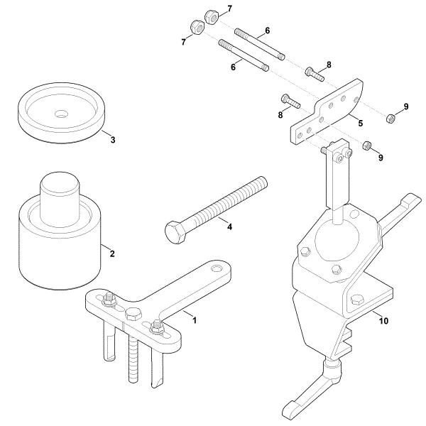 Picture of I - Special tool MH 445.0