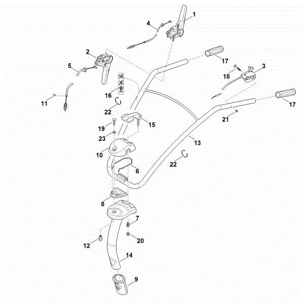 Picture of A - Handle MH 445.0 R