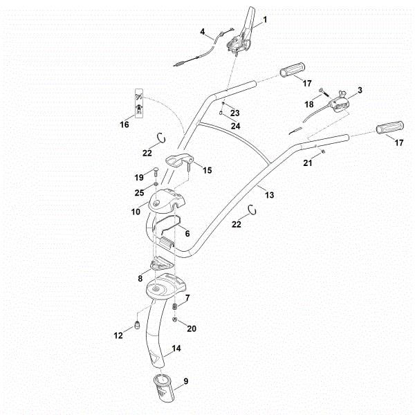 Picture of A - Handle MH 445.1