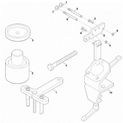 Picture of I - Special tool MH 445.1 R