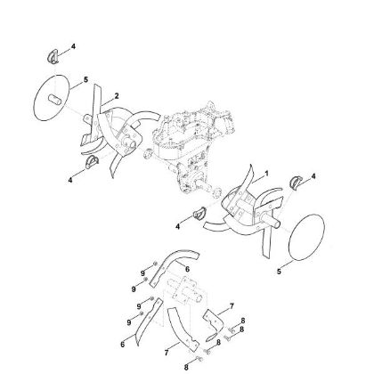 Picture of F - Hoe assy. MH 560.0