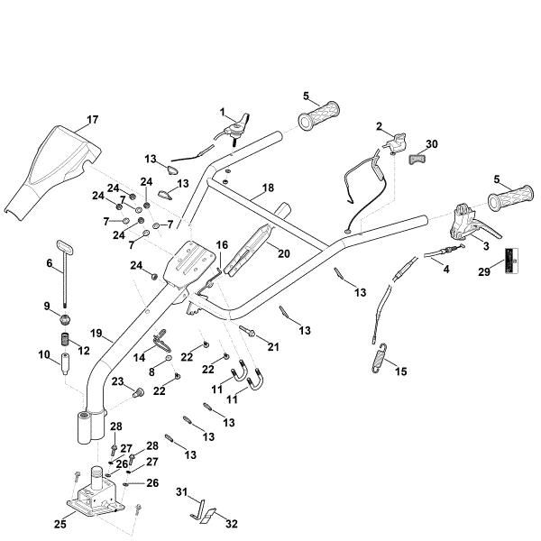 Picture of A - Handle MH 600.0
