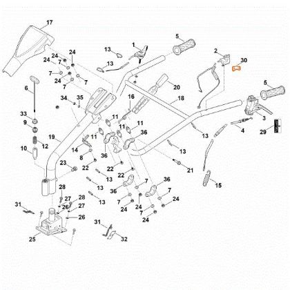 Picture of A - Handle MH 600.1