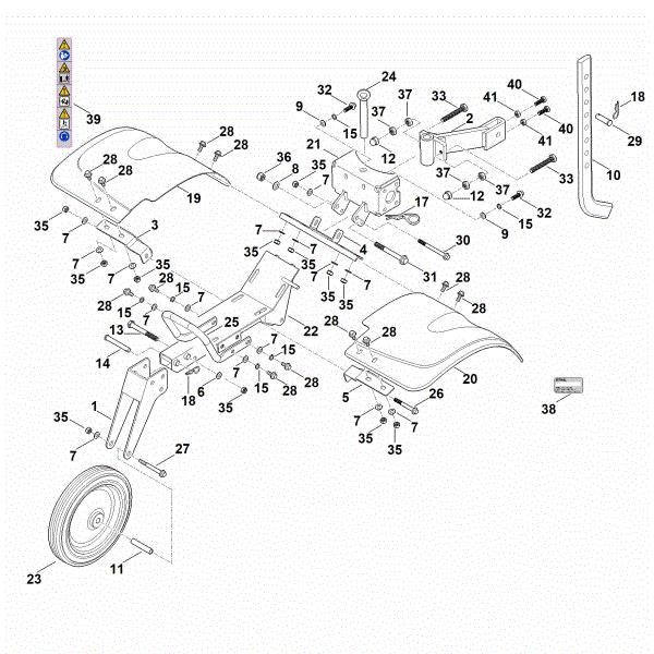 Picture of C - Cover, Chassis MH 600.1