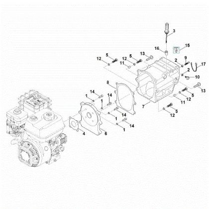 Picture of D - Gear housing MH 700.1