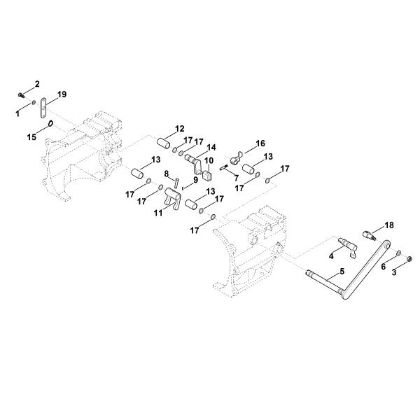 Picture of E - Gear box - Switch shaft MH 710.0