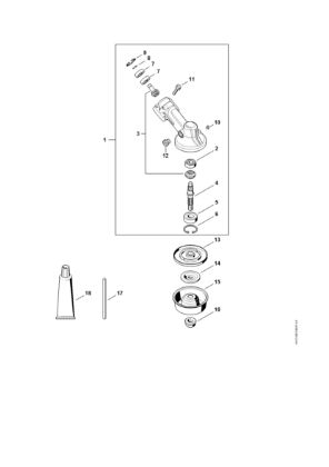 Picture of Gear head FR 410 C-E