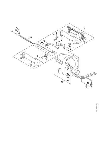 Picture of Loop handle (37.2015) FS 240 R