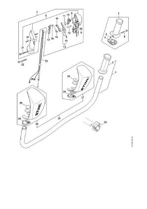Picture of Bike handle FS 260 FS 260