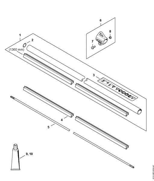Picture of Drive tube assembly FS 261