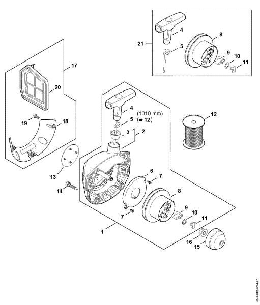 Picture of Rewind starter FS 261