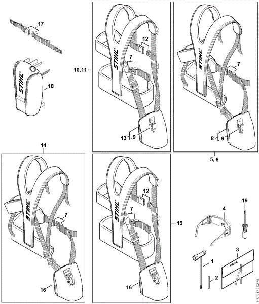 Picture of Tools, Full harness FS 261