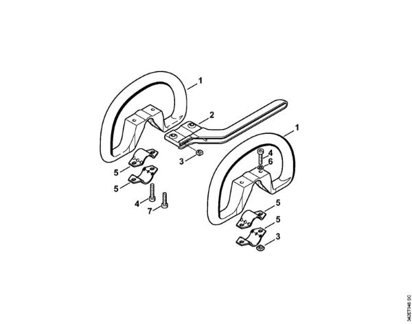 Loop handle Brushcutters (FS) FS 36 R Stihl
