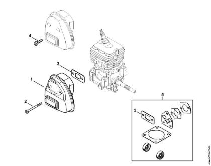 Muffler Brushcutters (FS) FS 50 C-E Stihl