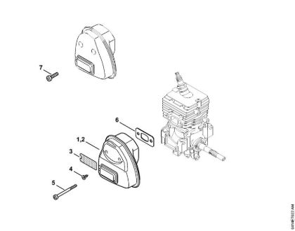 Muffler Brushcutters (FS) FS 56 R Stihl