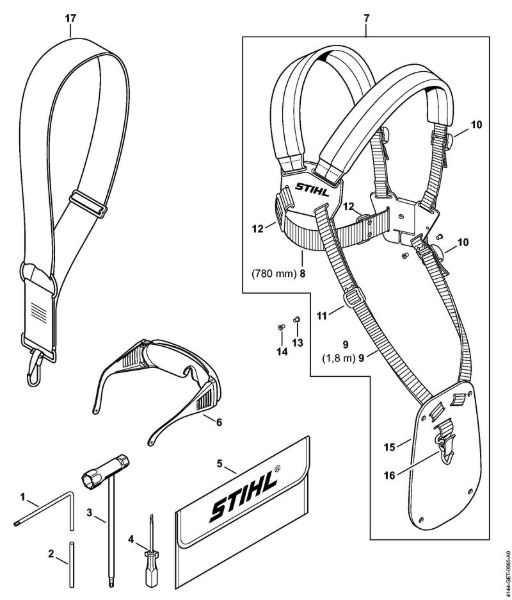 Tools, Extras Brushcutters (FS) FS 70 RC-E Stihl