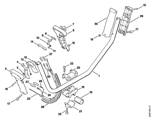 Bike handle Brushcutters (FS) FS 72 Stihl