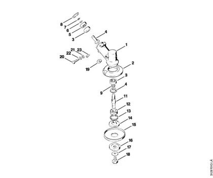Gear head Brushcutters (FS) FS 80 AVE Stihl
