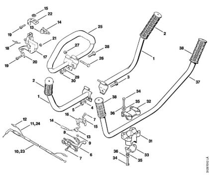 Handlebar Brushcutters (FS) FS 80 AVRE Stihl