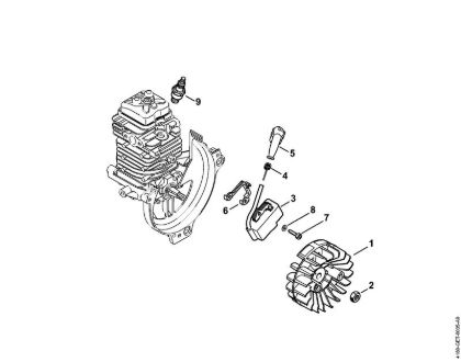 Ignition system Brushcutters (FS) FS 89 Stihl