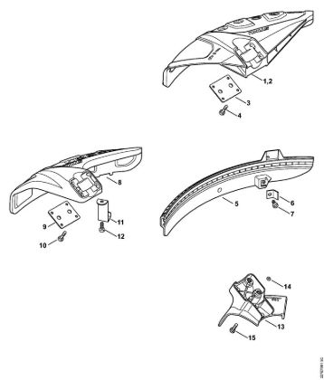 Deflector Brushcutters (FS) FS 89 R Stihl