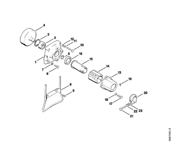 Clutch housing Brushcutters (FS) FS 96 Stihl