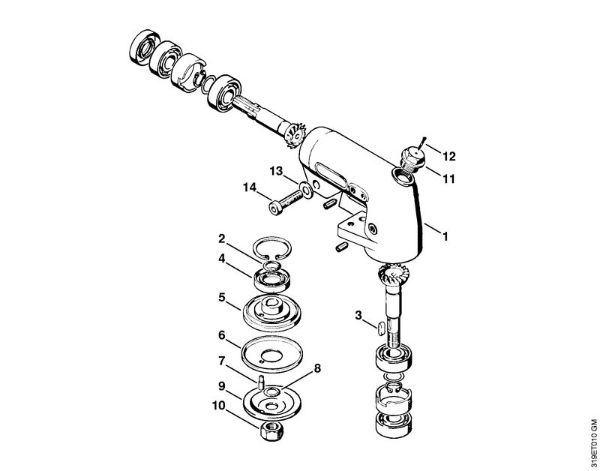 Gear head Clearing saws (FS) FS 150 Stihl
