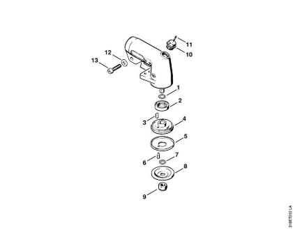 Gear head Clearing saws (FS) FS 202 Stihl