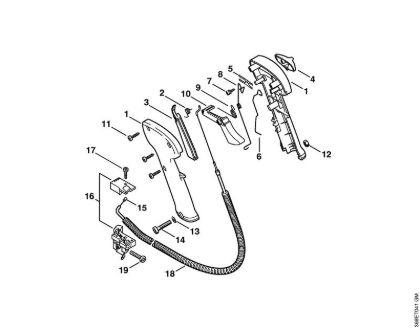 Control handle (29.2002) Clearing saws (FS) FS 360 Stihl