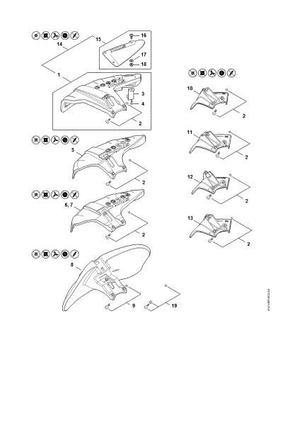Picture of Deflector FS 410 C, FS 410-K FS 410 C-E L