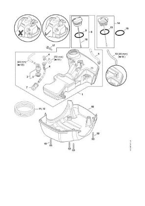Picture of Fuel tank FS 410 C-EM