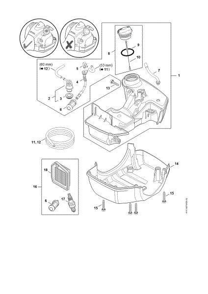 Picture of Fuel tank FS 410-K (4147)