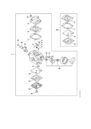 Picture of Carburetor FS 491 C-EM L