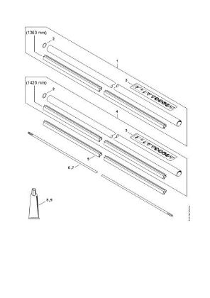 Picture of Drive tube assembly FS 491 C-EM L