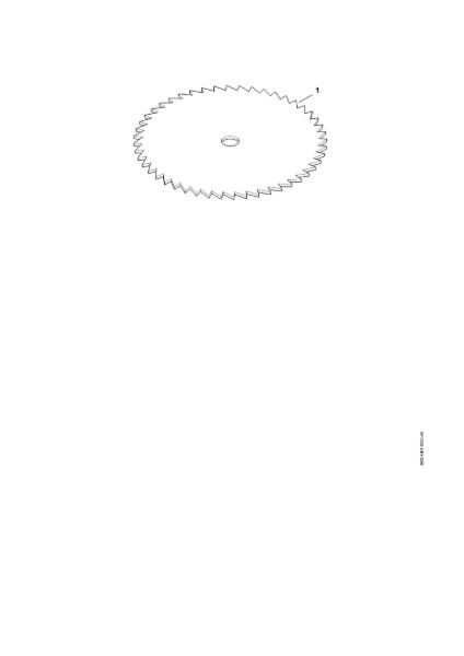 Picture of Circular saw blade 200-80, scratcher tooth Circular saw blade 200-80, scratcher tooth