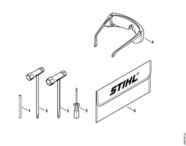 Tools, Extras FC 100, FC 110 FC 110 brand Stihl