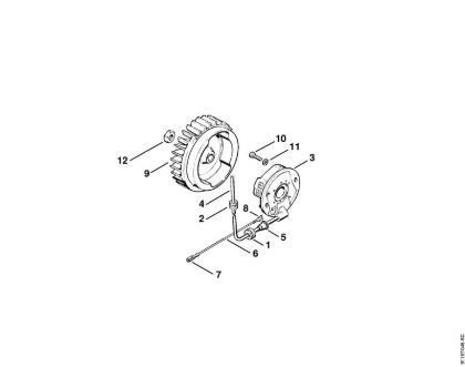 Ignition system P 835, P 840 P 840 brand Stihl