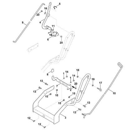 Picture of C - Mounting frame ASP 125.1