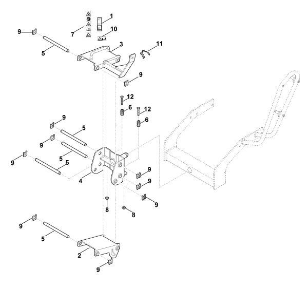 Picture of D - Intermediate frame ASP 125.1