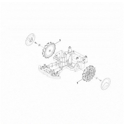Picture of A - Drive wheel ART 220.0 ART 220.0