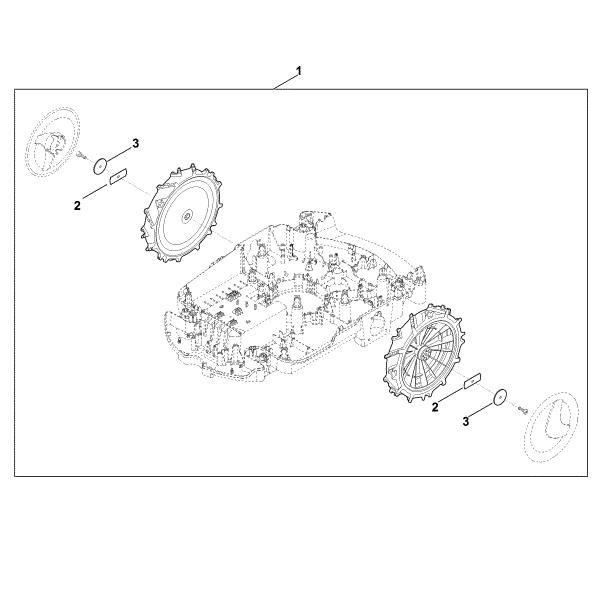 Picture of A - High traction drive wheels ART 240.0 ART 240.0